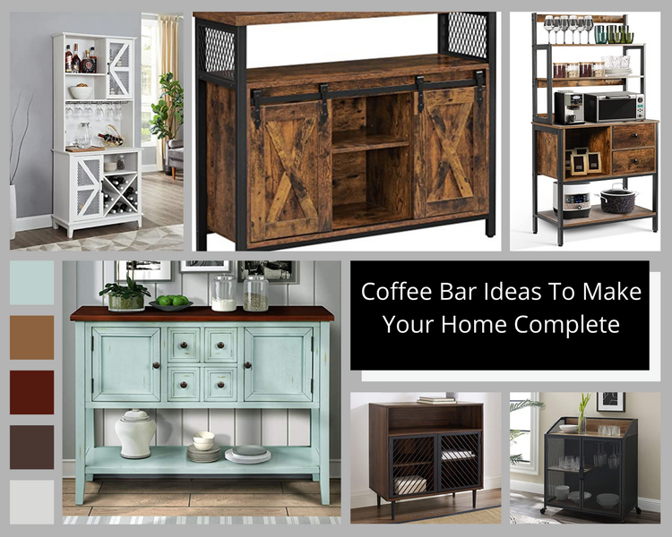 Coffee Bar Ideas To Make Your Home Complete
