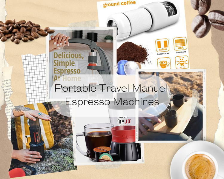 Portable Travel Manuel Espresso Machines