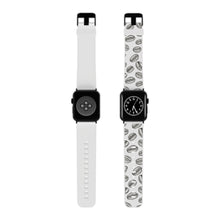 Load image into Gallery viewer, Coffee Beans Design Thermo Elastomer Stainless steel Apple Watch Band 38mm - 44mm iwatch series 7 6 5 4 3 2 1 SE
