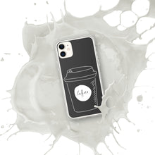 Load image into Gallery viewer, Black Coffee iPhone Case
