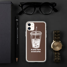 Load image into Gallery viewer, Iced Coffee iPhone Case
