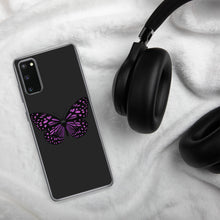 Load image into Gallery viewer, Purple Butterfly Samsung Case
