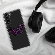 Load image into Gallery viewer, Purple Butterfly Samsung Case
