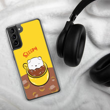 Load image into Gallery viewer, Sleepy Latte Art Samsaung Galaxy 22 iPhone 13 Premium Cover 11 12 Pro Max Xs Xr 7 8 Plus SE S22 FE S21 Ultra S20 FE S10+ S10e plus ultra
